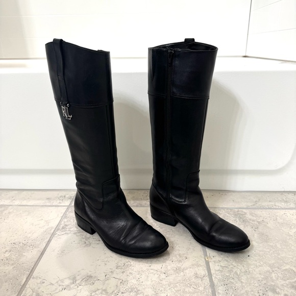 Lauren Ralph Lauren Merrie Knee High Boots - Picture 2 of 14